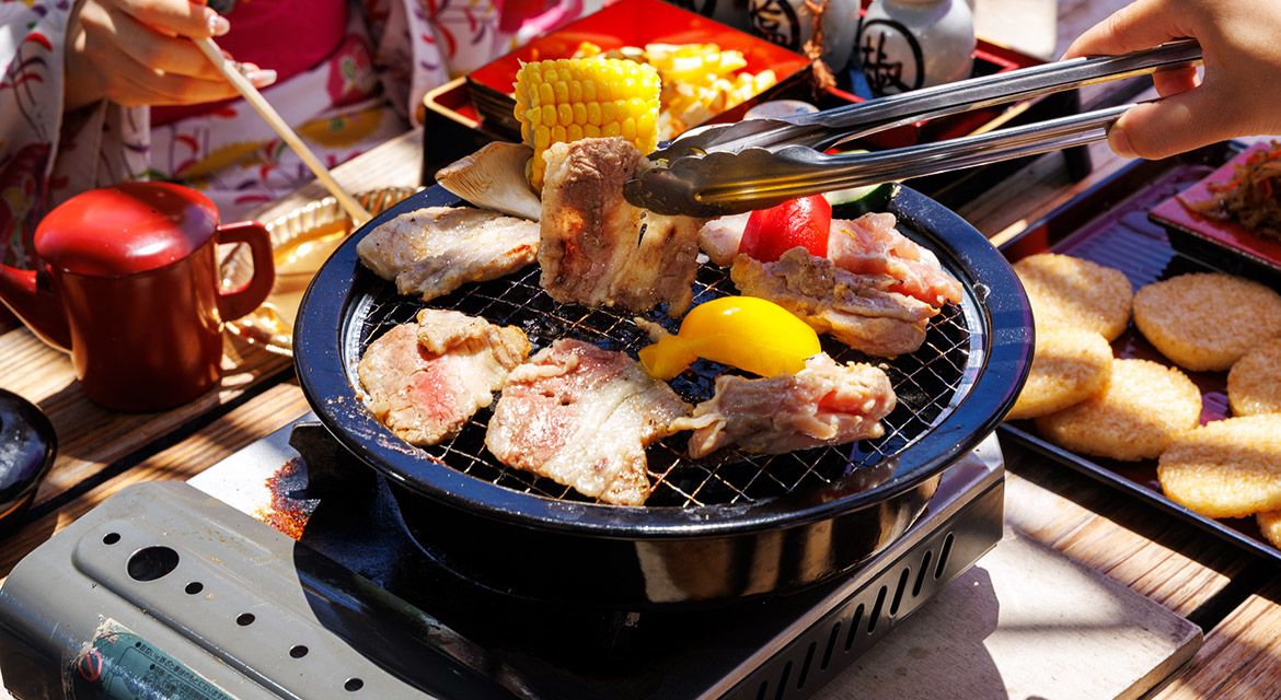 デパート屋上のビアガーデン