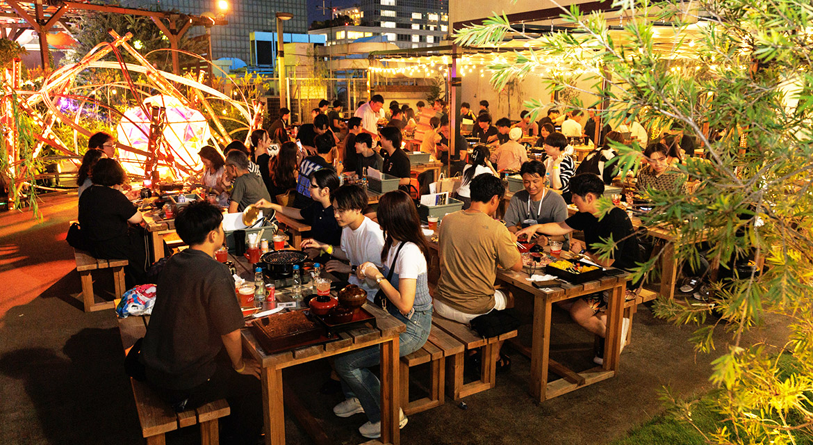 日本の夏を満喫